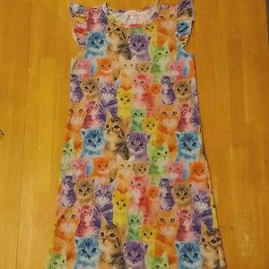 Girls Kitty Cat Nightgown